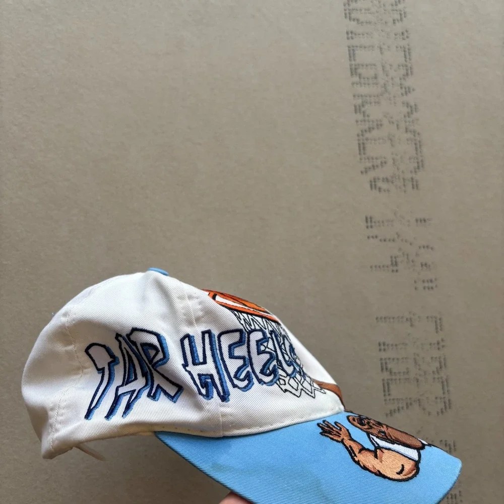 Vintage 90s UNC Tar Heels Slam Dunk Snapback Hat Rare ONLY ONE ON THE MARKET